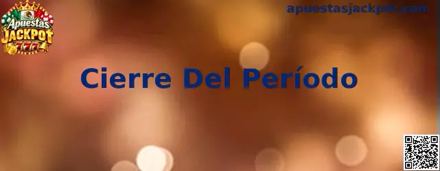 Cierre Del Período Apuestas Jackpot