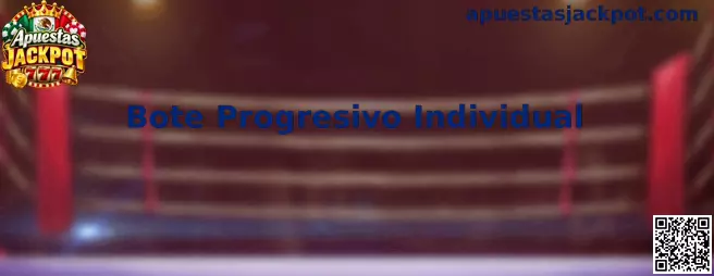 Ilustración del funcionamiento de un bote progresivo individual en una tragamonedas