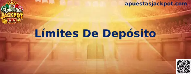 Ilustración sobre los límites de depósito y el control del presupuesto para apuestas jackpot