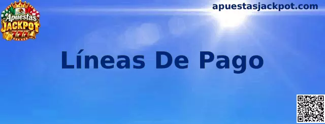 Ilustración de líneas de pago en los carretes de una tragamonedas y ejemplos de combinaciones premiadas