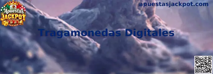 Representación visual de tragamonedas digitales con carretes virtuales y símbolos de juego