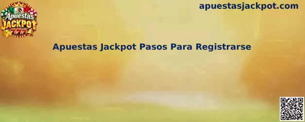 Guía visual de registro de Apuestas Jackpot